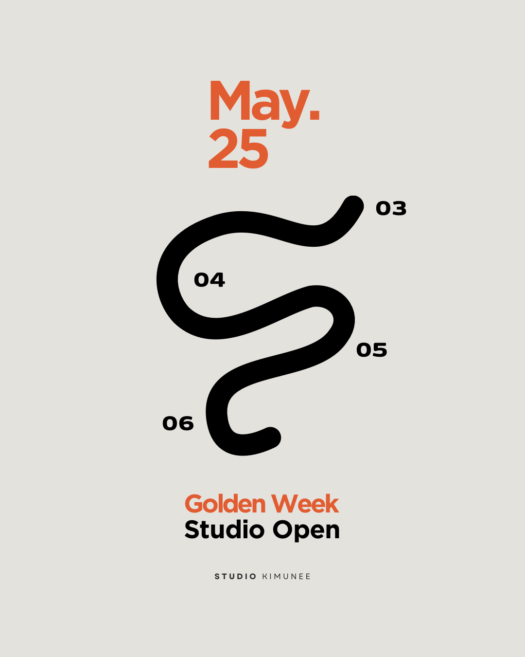 golden week open !
